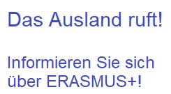Auslandspraktikum mit ERASMUS+?