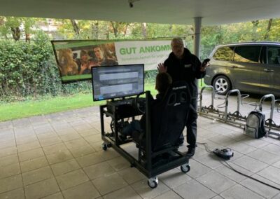 Foto: Zweiter Fahrsimulator